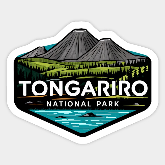 Tongariro NP Sticker by Perspektiva